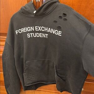 CEEC new with tags distressed hoodie